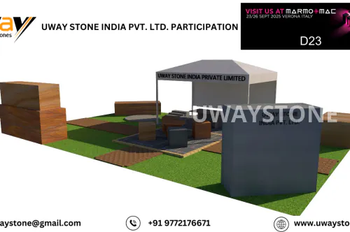 Uway Stone India Pvt. Ltd. at Marmomac 2025 – Verona, Italy