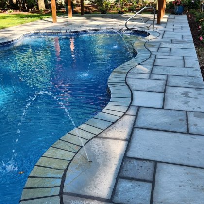 SANDSTONE POOL COPING