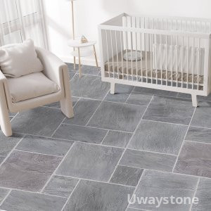 Kandla Grey Sandstone Antique Tiles for Indoor and Outdoor
