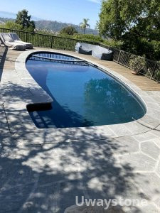 Grey Sandstone Pool Deck Tiles