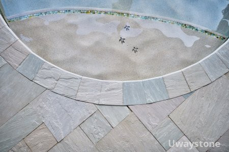 Natural Sandstone Pool Coping Tiles