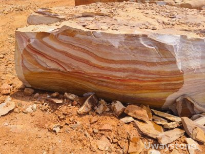 Oxford Gold Quartzite Sandstone Raw Blocks for Monuments and Grave Stone