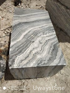 Silver Black Marble Blocks for Monuments, Tombstone and Headstone