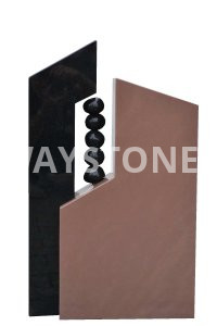 Red Quartzite Sandstone Blocks for Monuments, Tombstones and Headstones