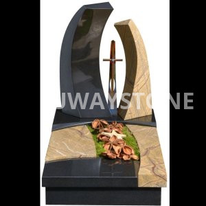 Forest Yellow Granite Blocks Slabs, Monuments and Tombstone