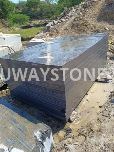 Monsoon Grey Marble Blocks for Slabs, Monuments and Tombstone
