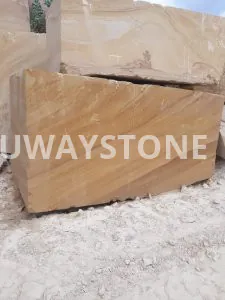 Teakwood Sandstone Blocks for Slabs, Monuments and Tombstone