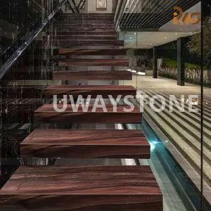 Cherry Red Marble Blocks for Slabs, Monuments and Tombstones