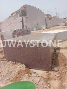 Imperial Red Granite Blocks for Monuments, Tombstones and Headstones