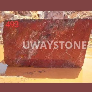 Red Jesper Granite Blocks for Slabs, Monuments and Tombstones