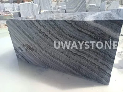 Silver Black Marble Blocks for Monuments, Tombstone and Slabs