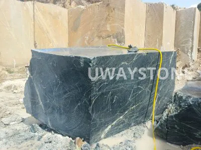 Spider Green Marble Blocks for Premium Slabs and Monuments