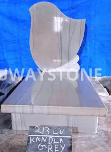 Carben Grey Quartzite Sandstone Blocks for Monuments and Tombstone