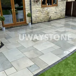 Kandla Grey Smooth Paving Tiles
