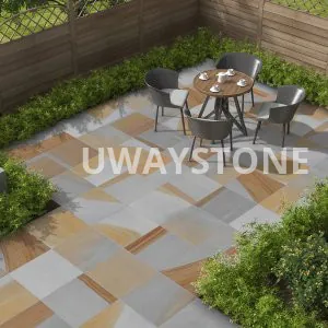 Indian York Smooth Sandstone Paving Tiles