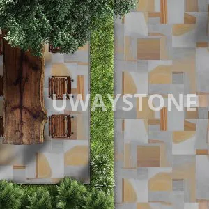 Indian York Smooth Sandstone Paving Tiles