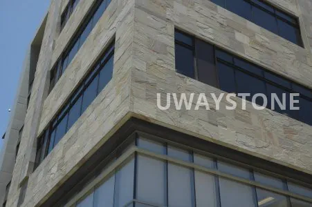 Raj Green Natural Sandstone Walling