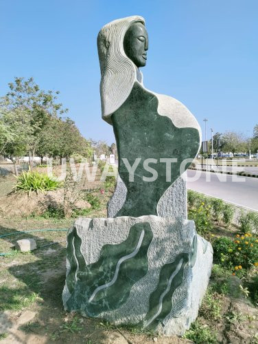 Spider Green Marble Blocks for Slabs, Monuments and Headstones