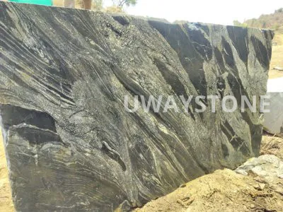 Exotic Black Granite Blocks