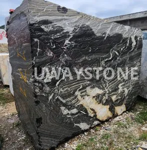 Tsunami Black Marble Blocks