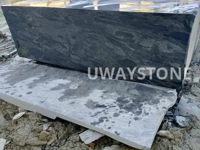 Black Mirage Marble Blocks