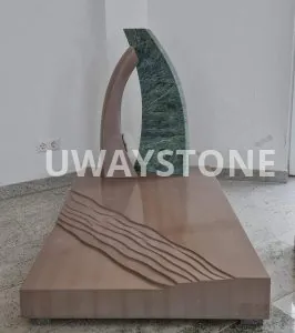 Brown Quartzite Sandstone Blocks for Monuments, Tombstones and Headstones