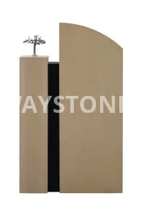 Oxford Beige Quartzite Blocks for Monuments, Slabs, Tombstone and Headstones