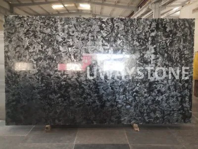Black Fusion Granite Blocks for Monuments, Tombstones and Headstones